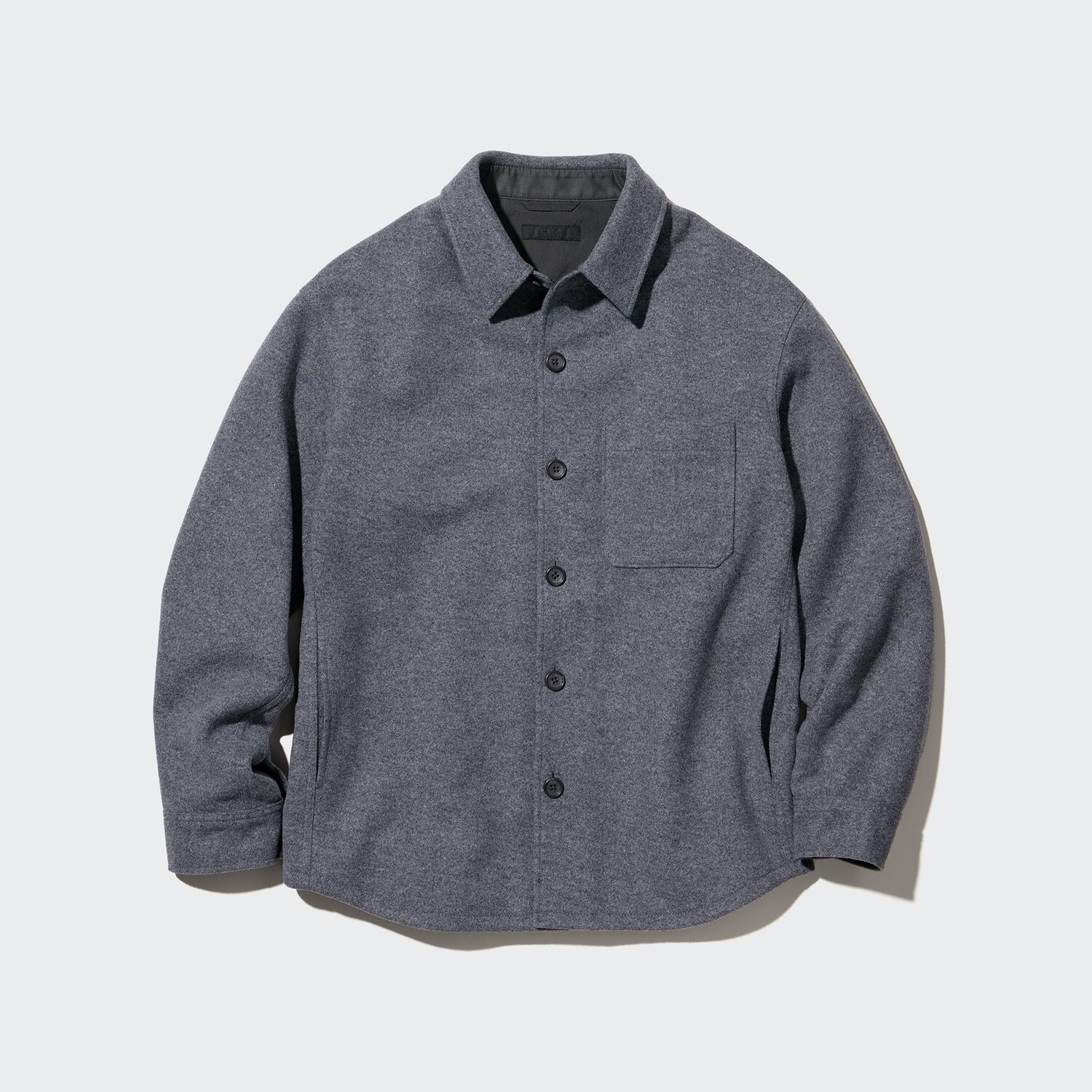 

Куртка-рубашка UNIQLO, серый