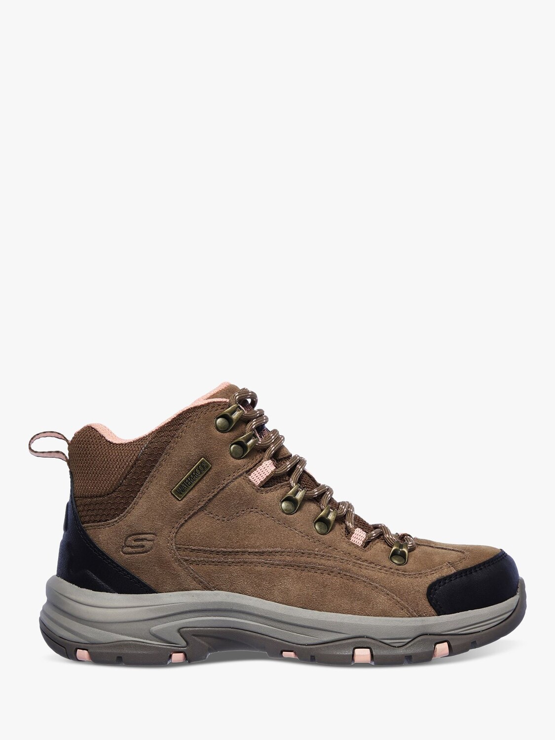 

Походные ботинки Trego Alpine Trial свободного покроя Skechers, коричневые