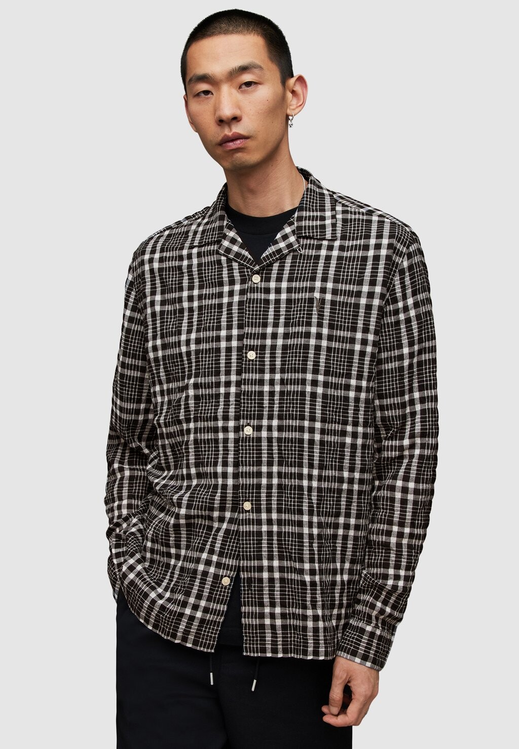 

Рубашка CORVUS LS AllSaints, черный