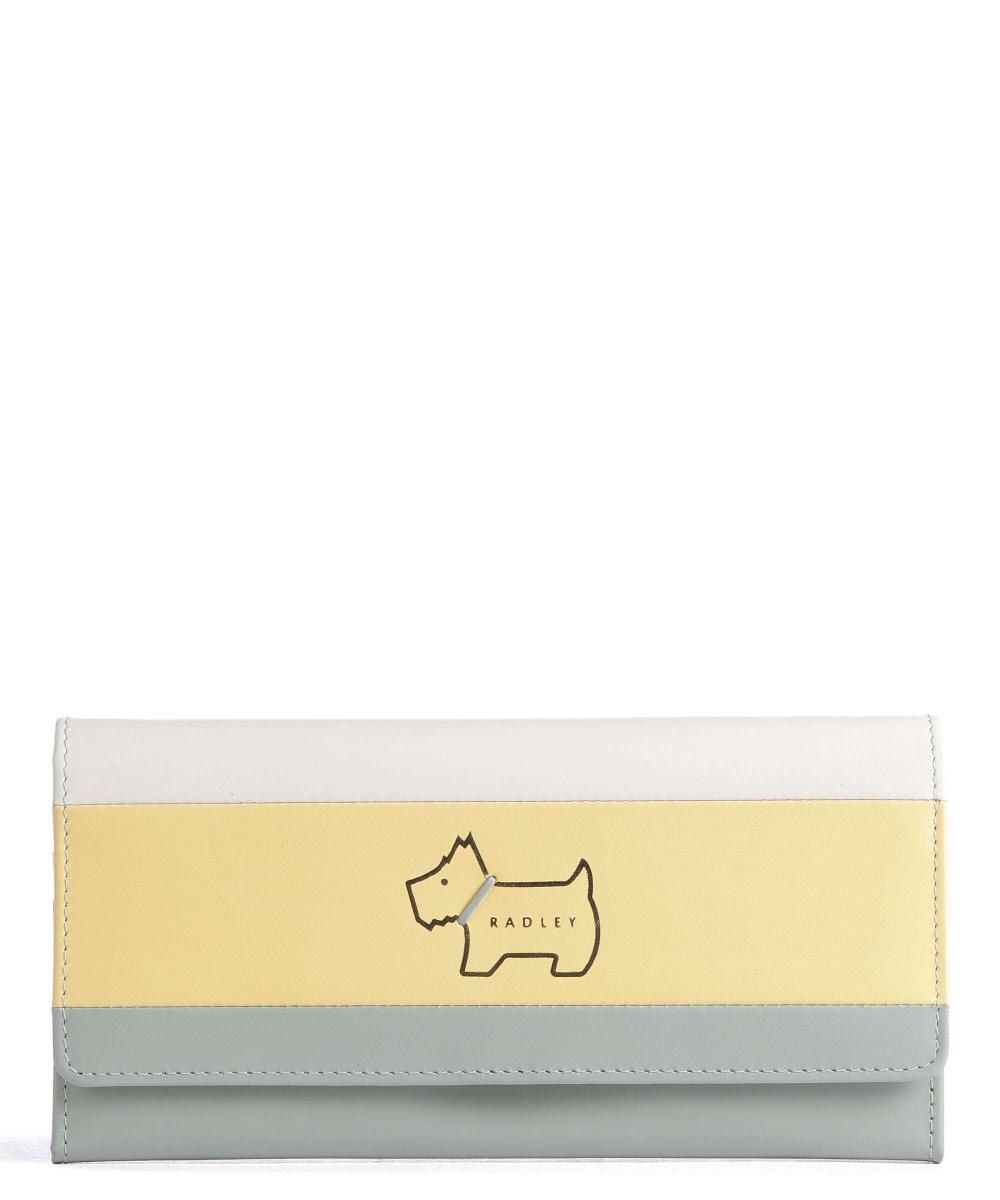 

Кошелек Heritage Dog Outline Stripes из мелкозернистой яловой кожи Radley London, мультиколор