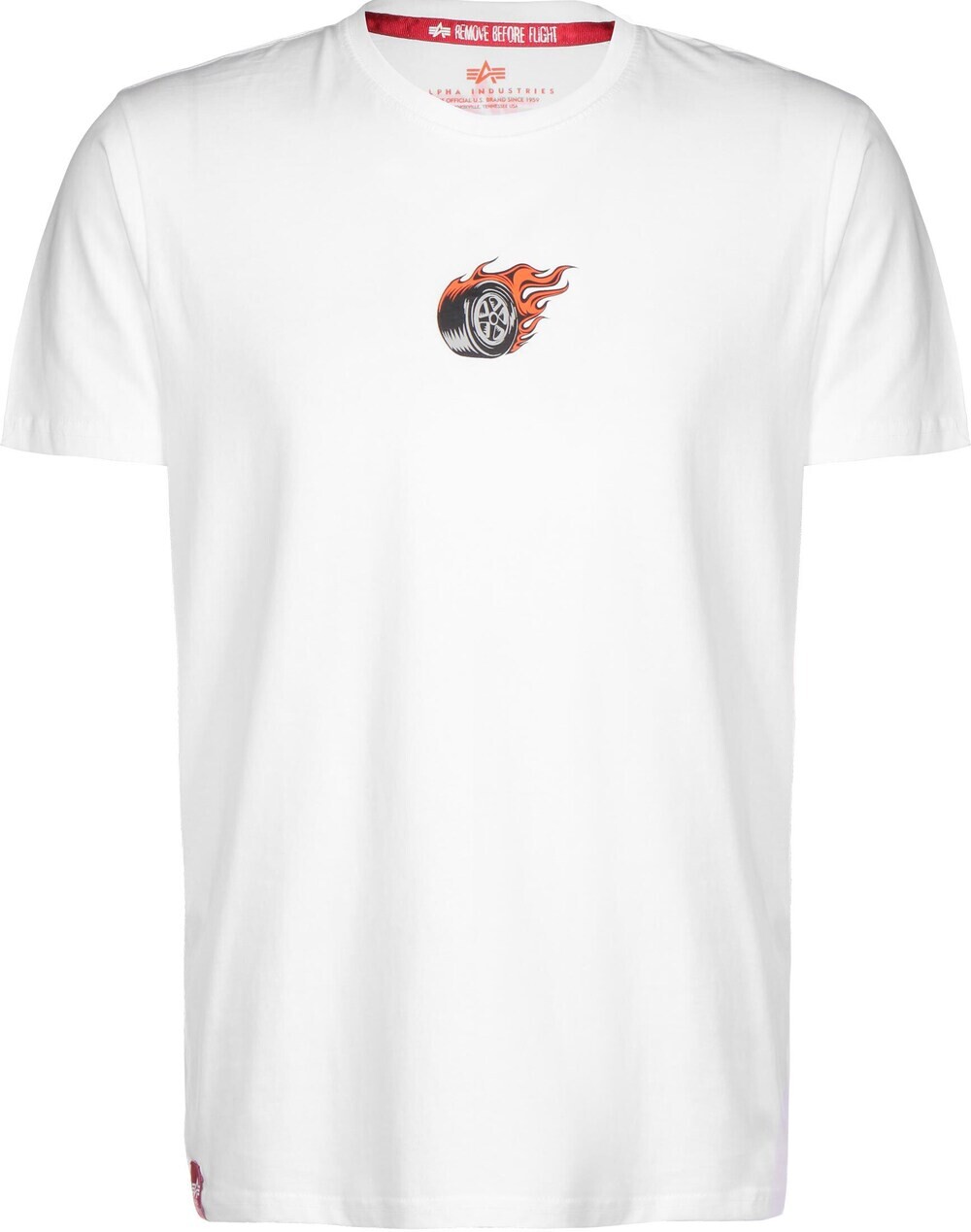 

Футболка Alpha Industries Hot Wheels, белый