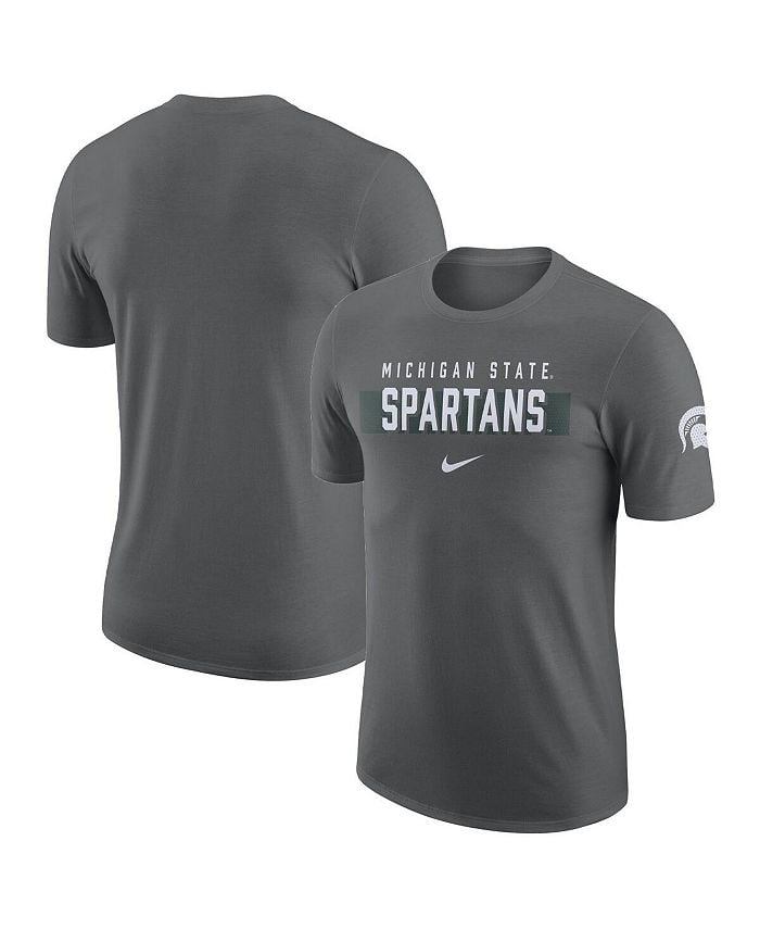 

Мужская серая футболка Michigan State Spartans Campus Gametime Nike, серый