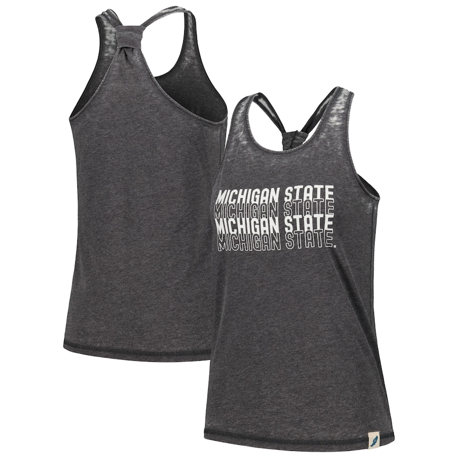 

Топ League Collegiate Wear Michigan State Spartans, черный