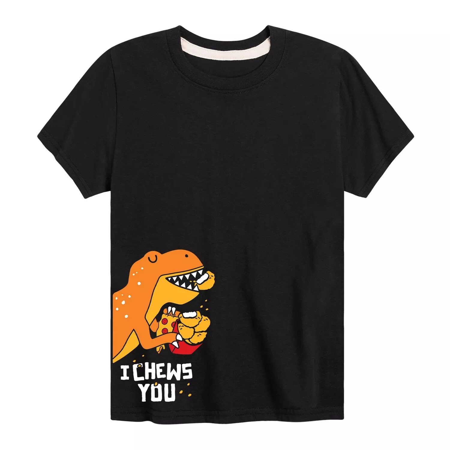 

Футболка с рисунком «I Chews You Dino Nuggets» для мальчиков 8–20 лет Licensed Character