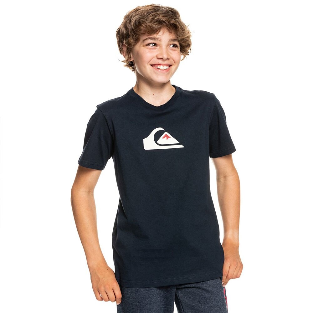

Футболка с коротким рукавом Quiksilver Comp Logo, черный