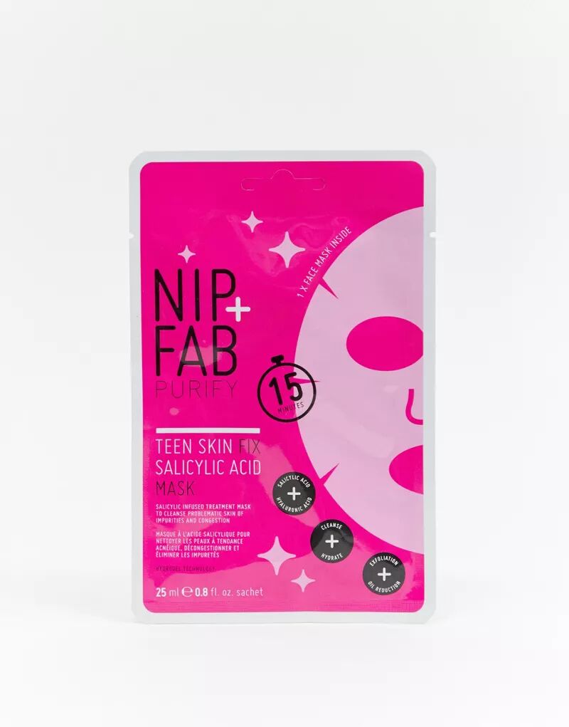 Nip+Fab – Salicylic Acid Fix – тканевая маска для лица с салициловой кислотой