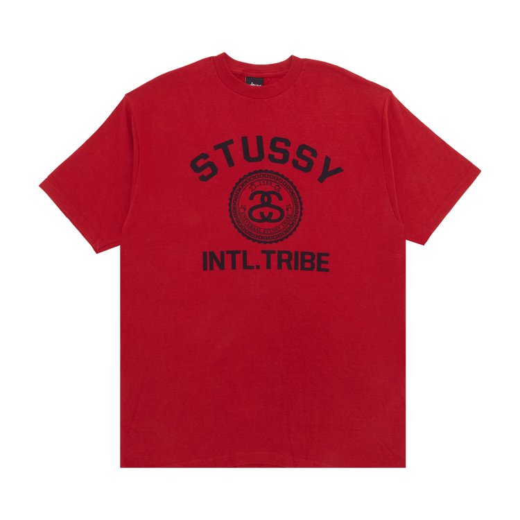 Футболка Stussy INTL. Tribe 'Red', красный