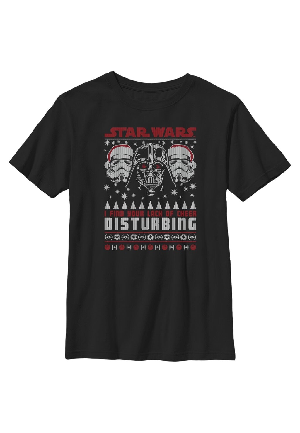 

Футболка с принтом STAR WARS: CLASSIC DISTURBING SWEATER Star Wars, черный