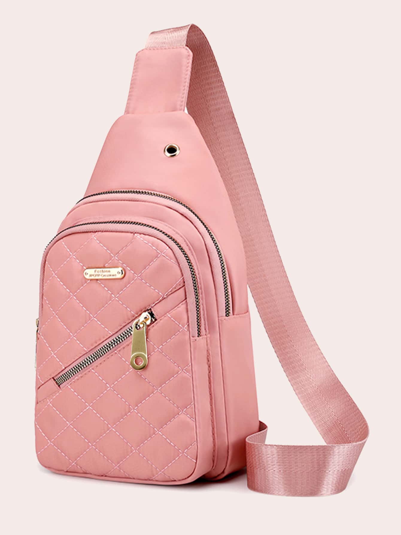 Новые женские сумки-слинг, розовый нагрудная мини сумка унисекс короткий дорожный мессенджер слинг мужская сумочка на плечо сумки через плечо с рисунком венка