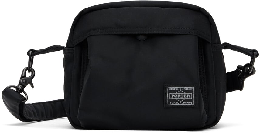 

Черная твиловая сумка-мессенджер PORTER Edition Comme Des Garcons