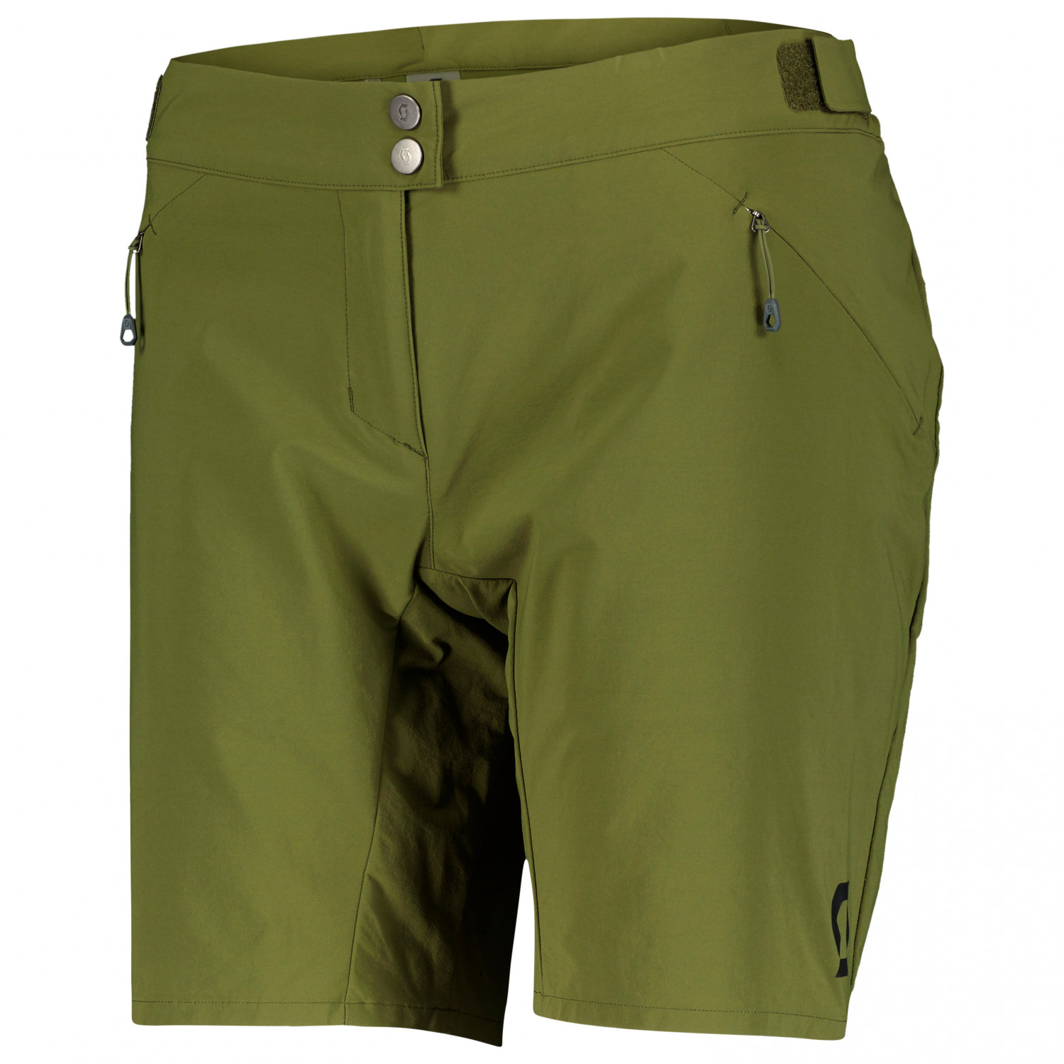 Велосипедные шорты Scott Women's Shorts Endurance Loose Fit with Pad, цвет Fir Green