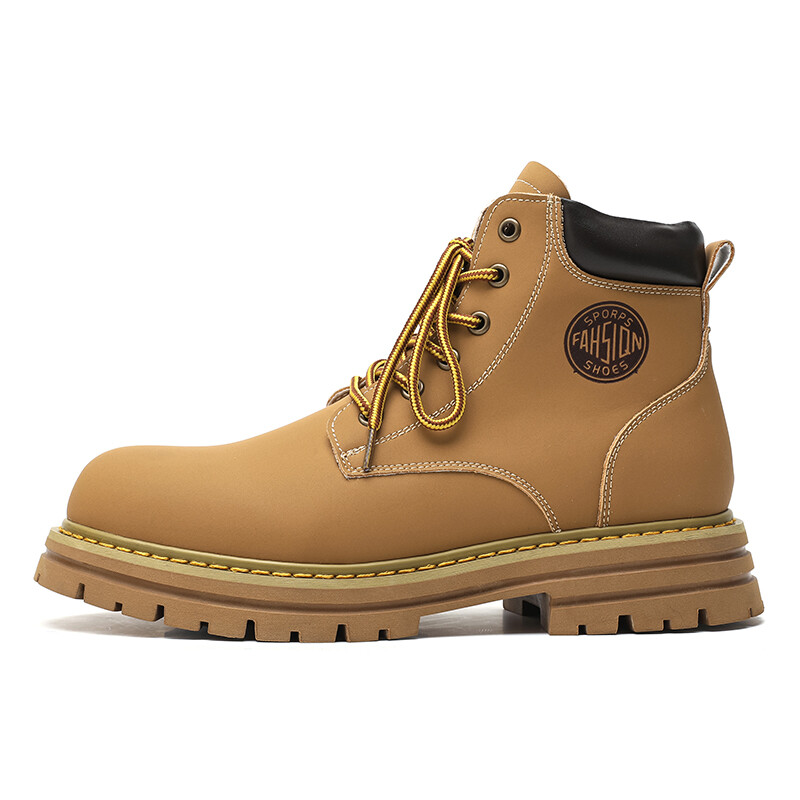

Мужские ботинки Cahhrrn X Martin Boot Men Beige Mo Xu