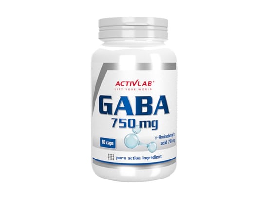 ActivLab, Витамины и минералы, ГАМК 750 мг, 60 капсул витамины минералы и бады zada бад тинни контроль и управление весом 500 мг 60 капсул