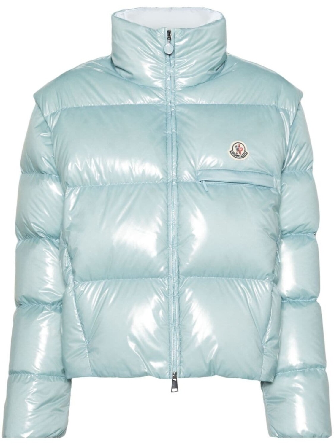 

Moncler пуховик Almo на молнии, синий