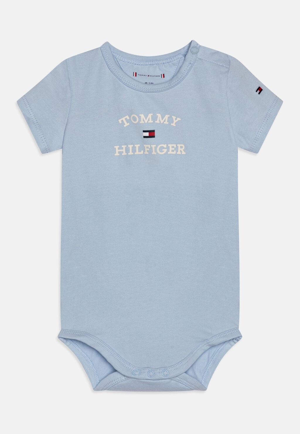 

Боди BABY LOGO Tommy Hilfiger, цвет breezy blue