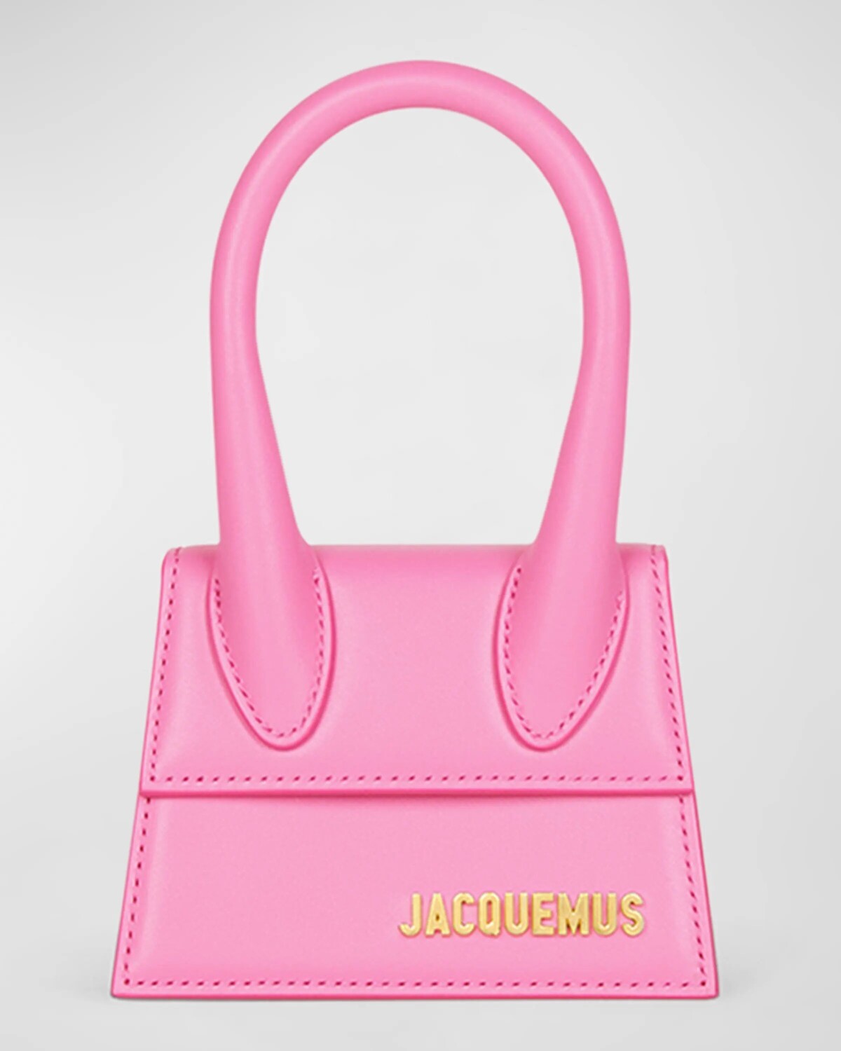 

Мини-сумка-саквояж Le Chiquito Jacquemus, цвет Neon Pink