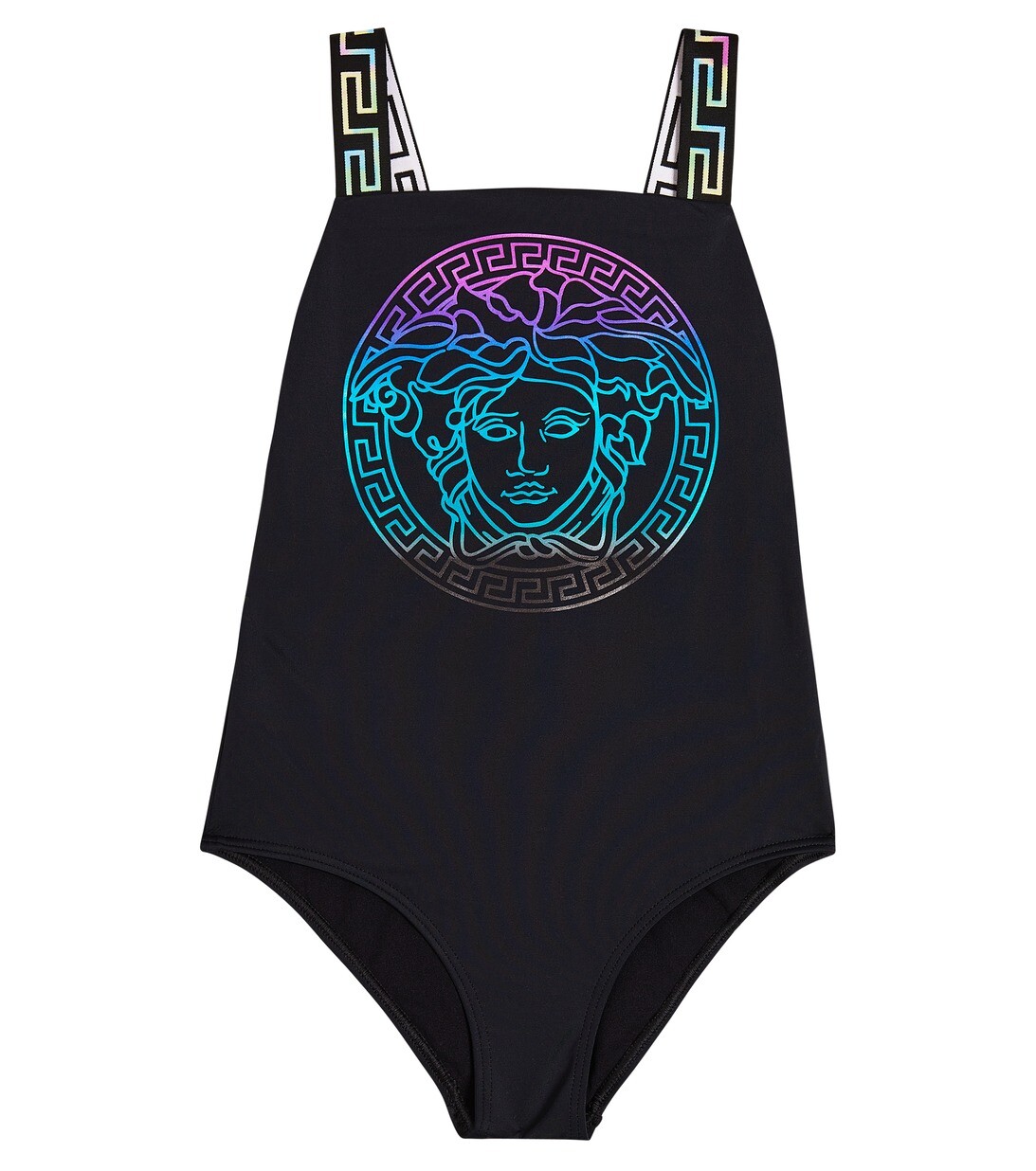 

Купальник с изображением медузы Versace, разноцветный