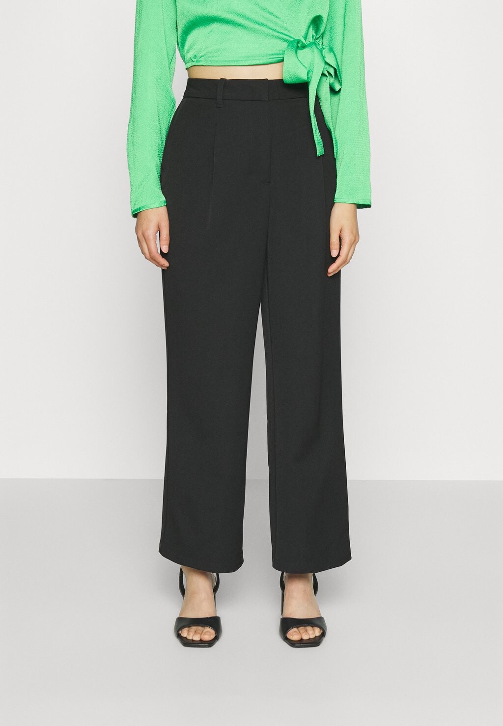 Брюки Vmisabel Wide Pant Vero Moda Petite, черный