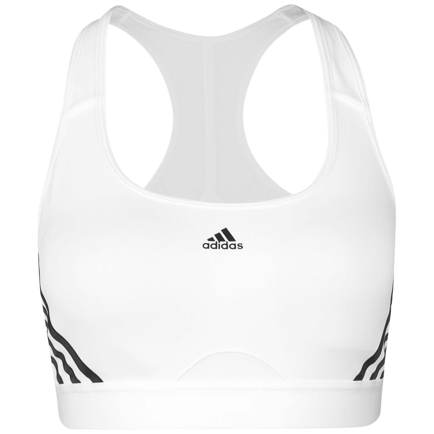 

Бюстгальтер adidas Performance Sport BH Powerreact Training 3 Streifen, белый