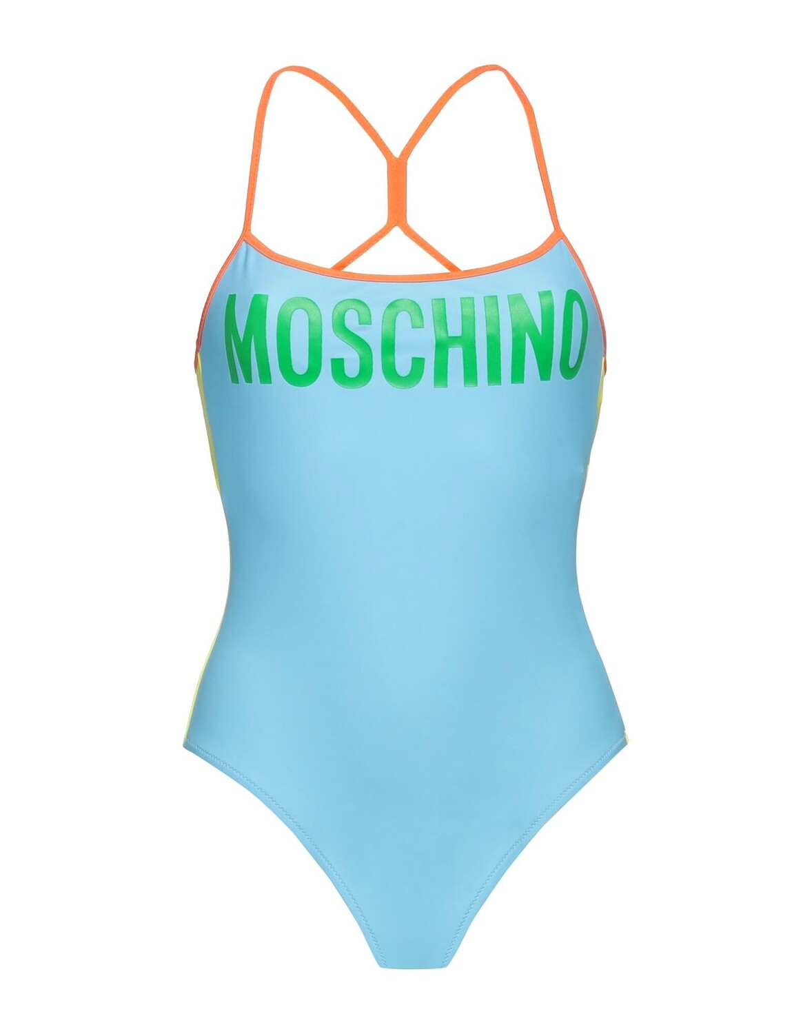 

Цельный купальник Moschino, небесно-голубой