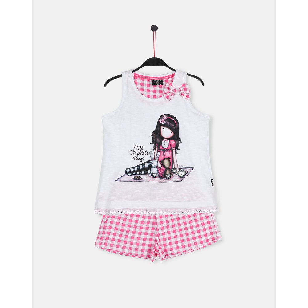 

Пижама Santoro London Little Things Sleeveless, розовый