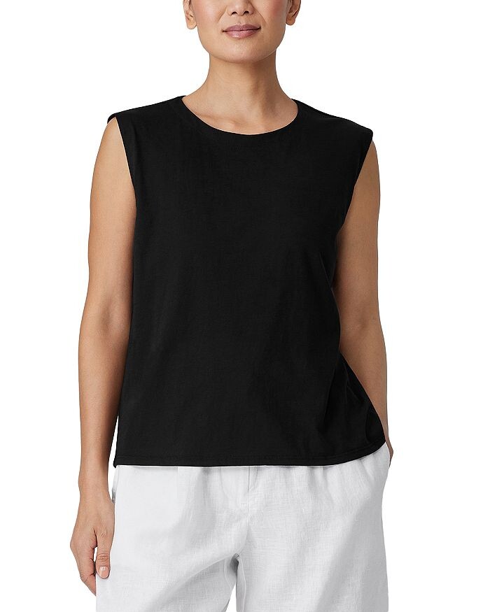 

Топ без рукавов Eileen Fisher, черный