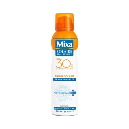 

Mixa Sun Mist Улучшенная защита Spf 30 для чувствительной кожи 200 мл, Mixa Solaire Peau Sensible