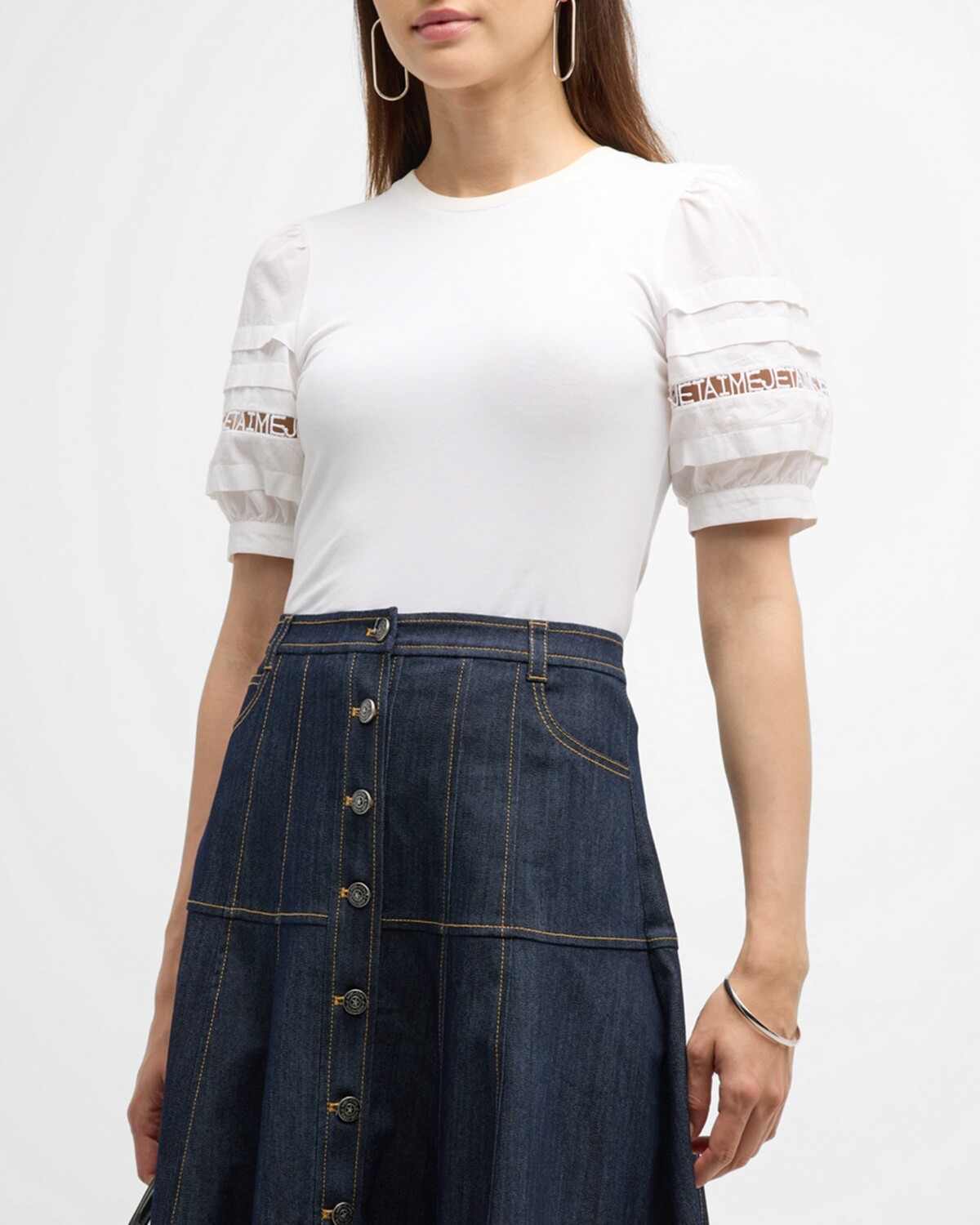 

Топ Corianna Je Taime Cinq a Sept, цвет White