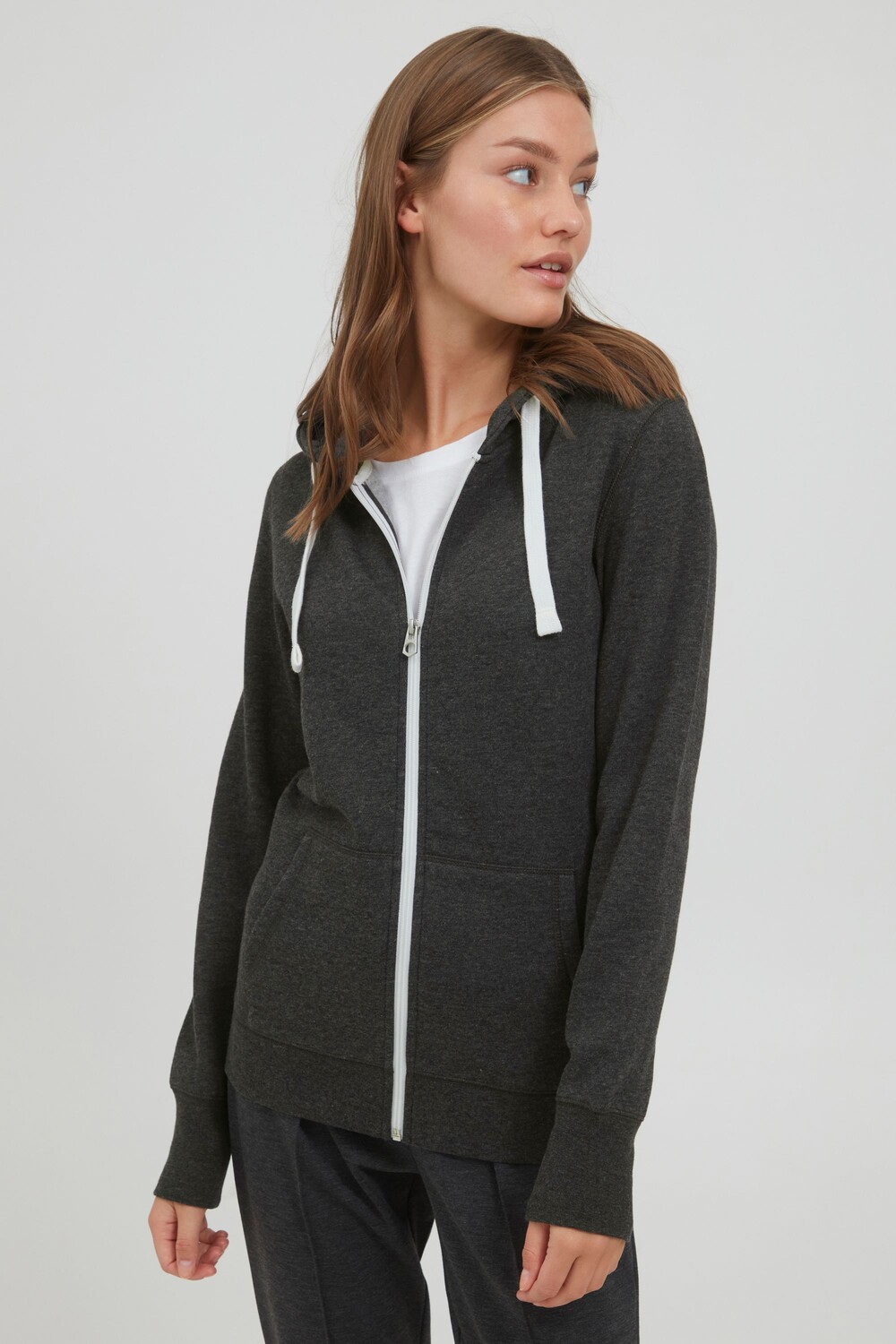 

Толстовка Oxmo Kapuzensweatjacke, серый