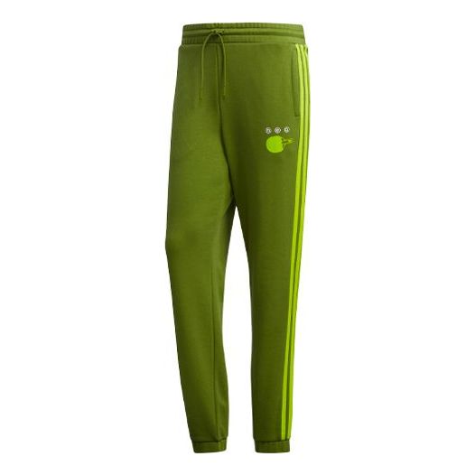 цена Спортивные штаны adidas neo Radio W Tp Men's Sports Knit Trousers Olive, зеленый