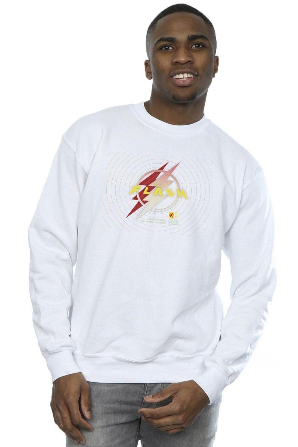 

Толстовка с логотипом Flash Lightning DC Comics, белый