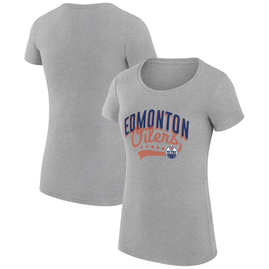 

Футболка с коротким рукавом G-III 4Her by Carl Banks Edmonton Oilers, зеленый