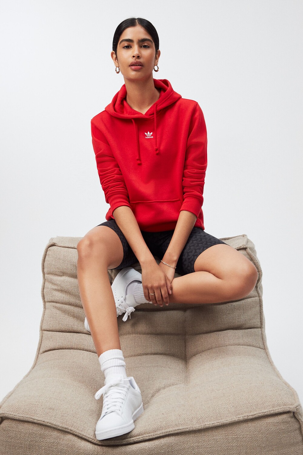 

Флисовая худи adidas Originals Adicolor Essentials adidas originals, красный