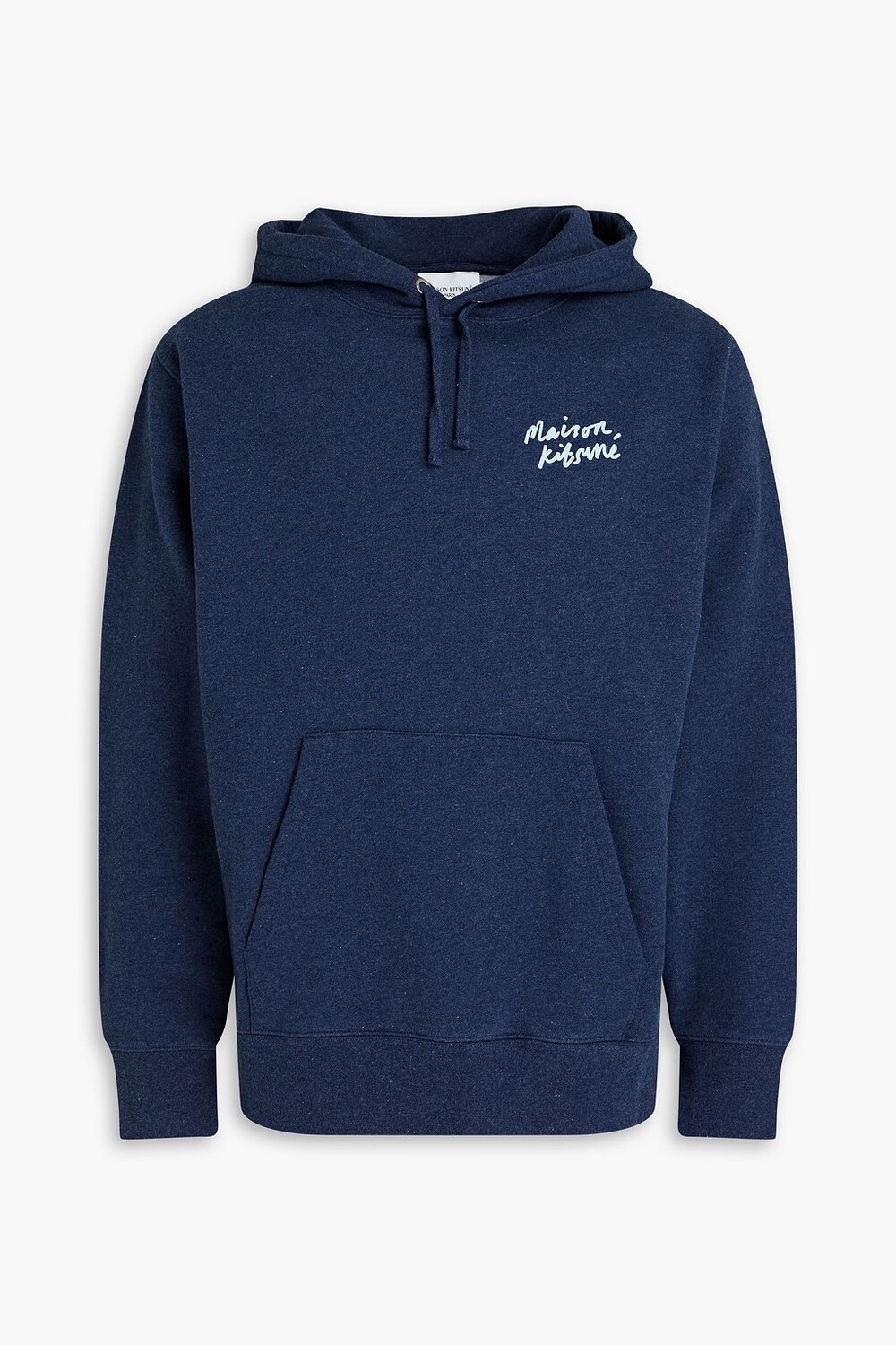 

Толстовка из флиса с меланжевым принтом MAISON KITSUNÉ, нави