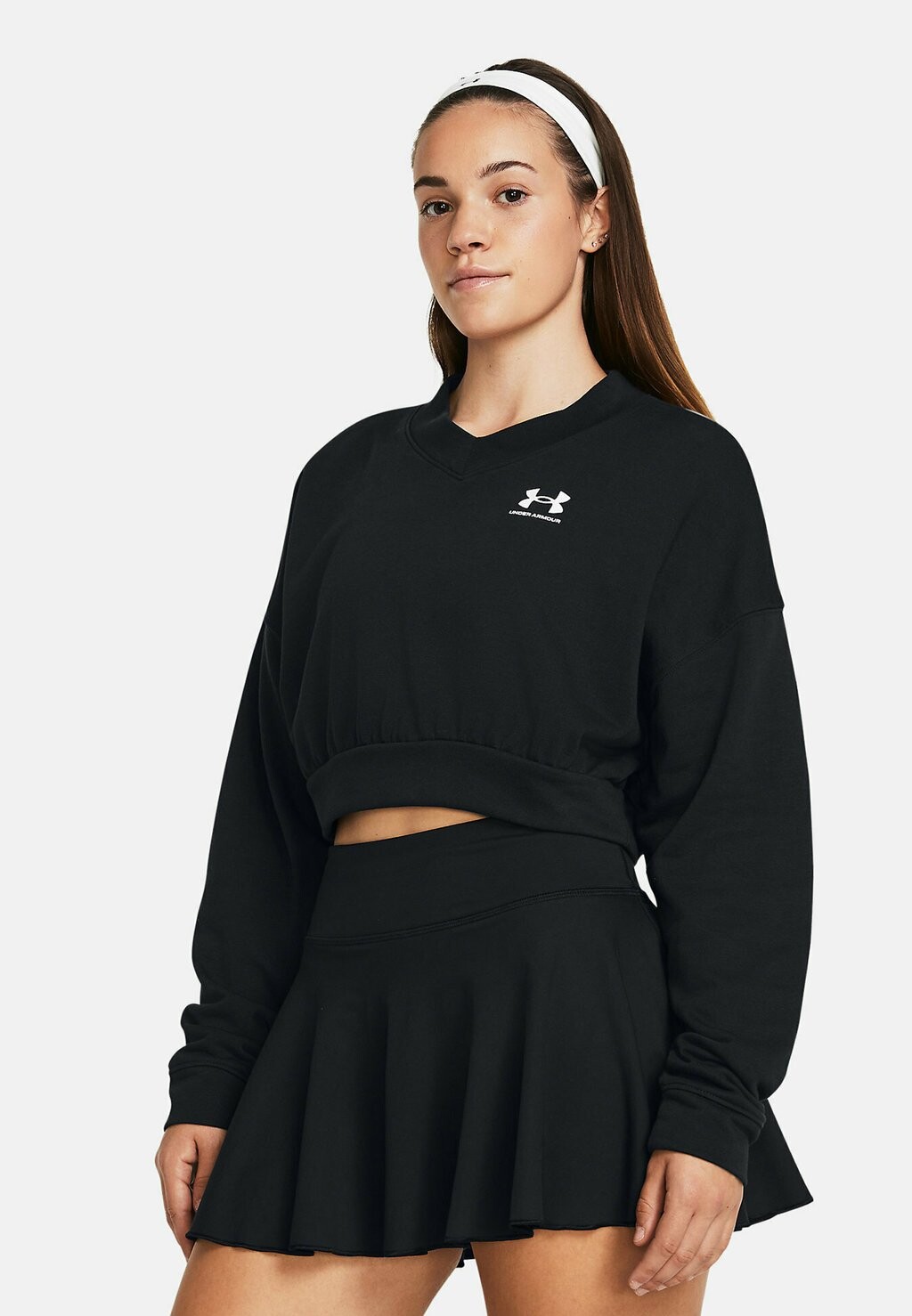 

Толстовка LONG-SLEEVES RIVAL Under Armour, цвет black
