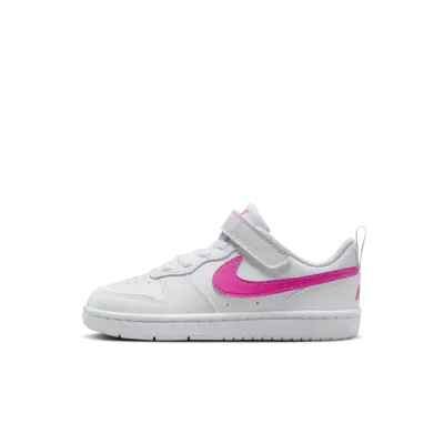 

Кроссовки Nike Court Borough Low Recraft, цвет White/Laser Fuchsia