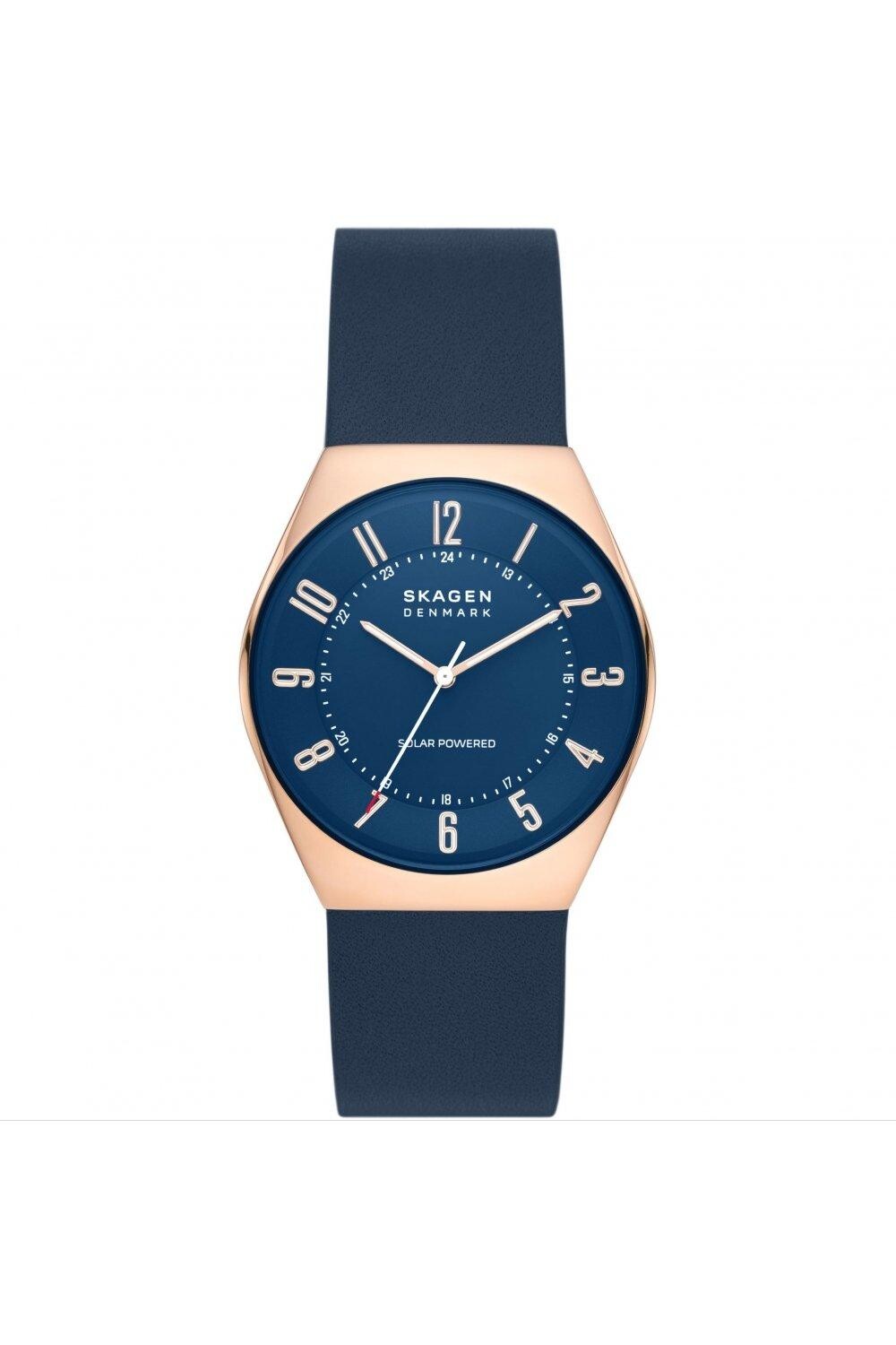 

Классические аналоговые часы с солнечной батареей — Skw6834 Skagen, синий
