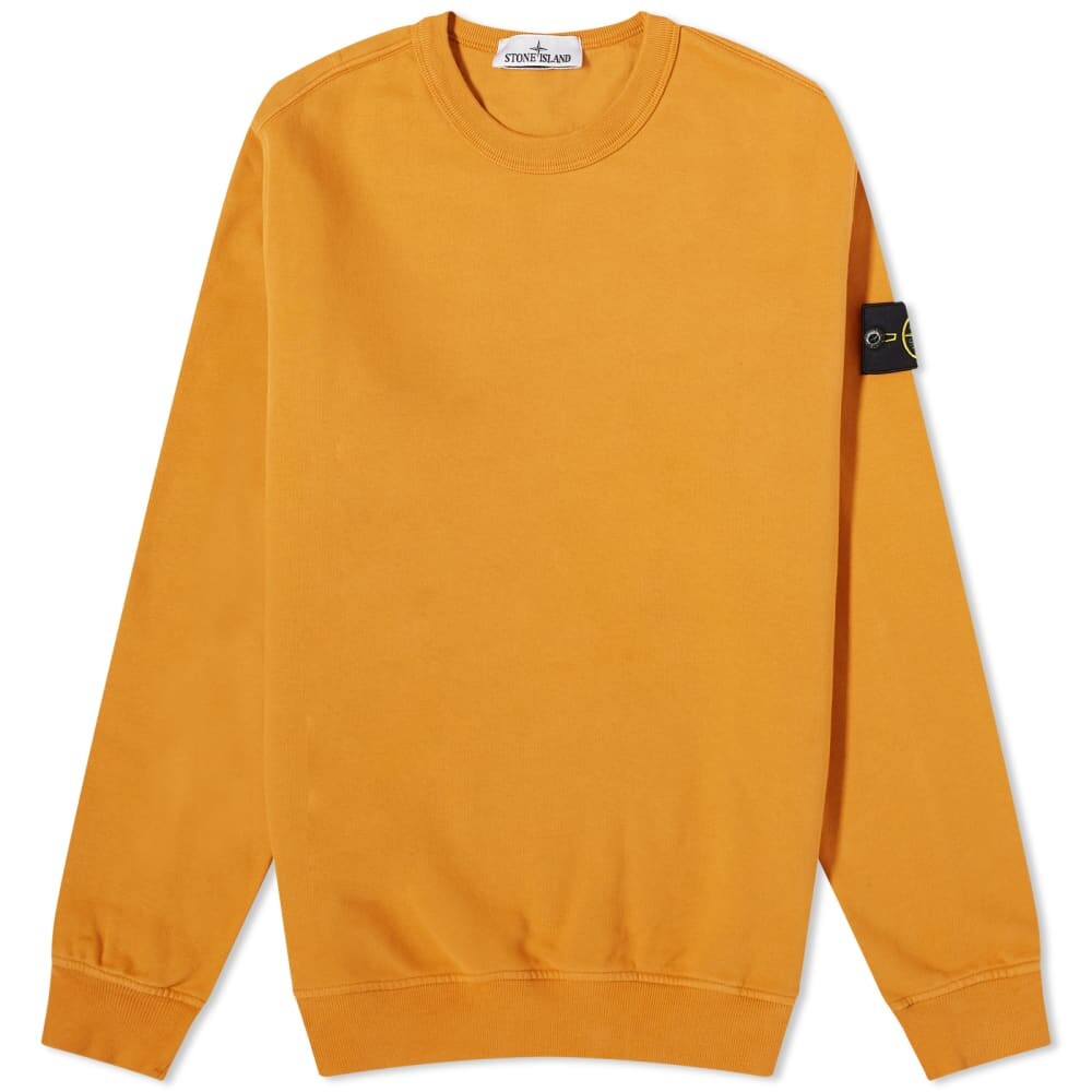 

Свитшот для экипажа Stone Island, окрашенная в одежду
