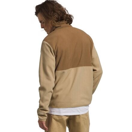 

Куртка Alpine Polartec 100 на молнии 1/2 – мужская The North Face, цвет Khaki Stone/Utility Brown