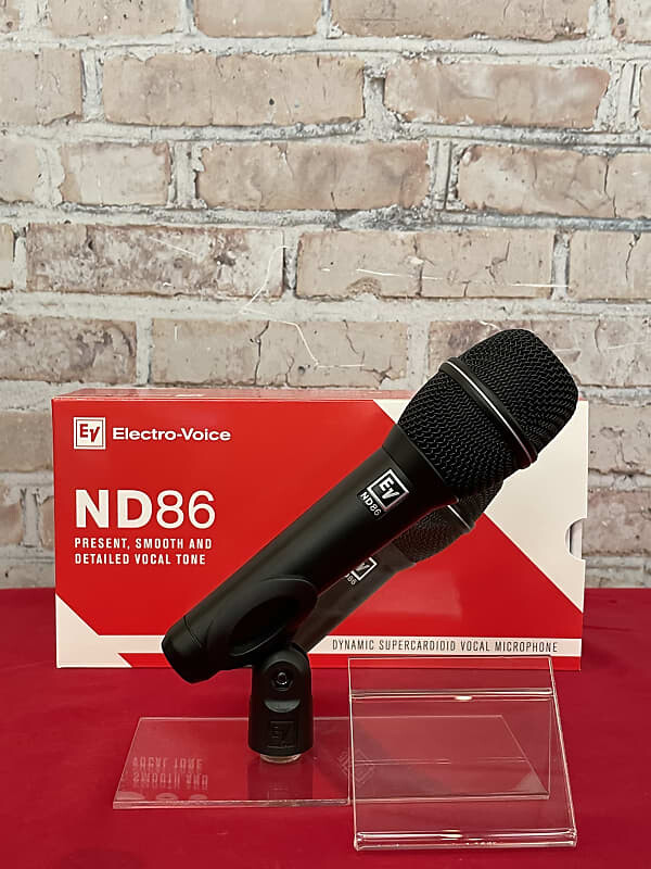 

Кардиоидный динамический вокальный микрофон Electro-Voice ND86 Supercardioid Dynamic Vocal Microphone