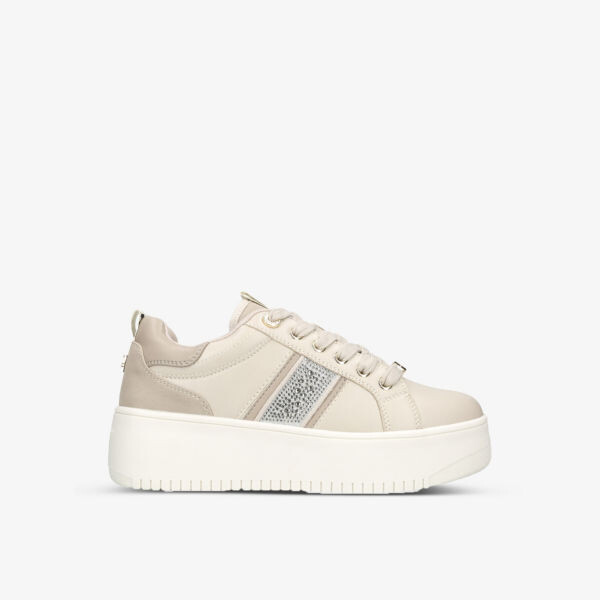 

Кроссовки leslie из искусственной кожи с кристаллами Kg Kurt Geiger, красный