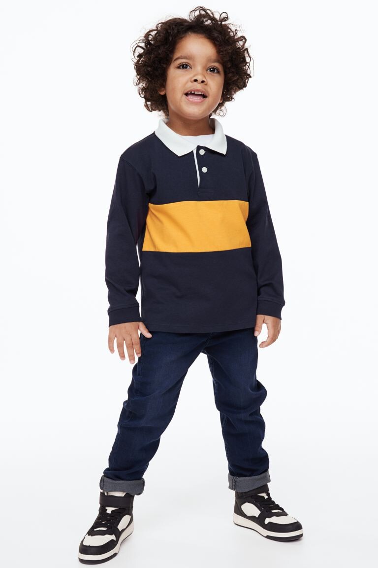 

Хлопковая рубашка для регби H&M