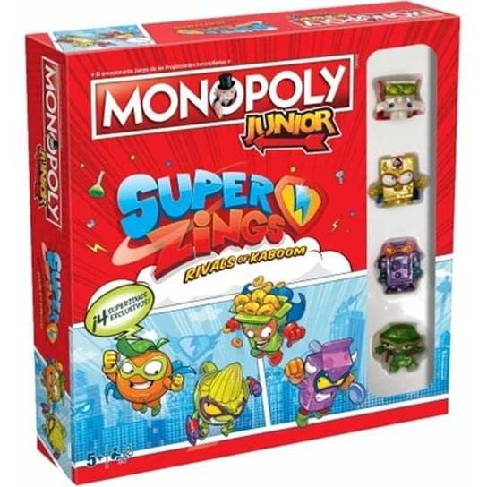 пазл winning moves rick Официальная версия Monopoly Junior Super Zings Winning Moves