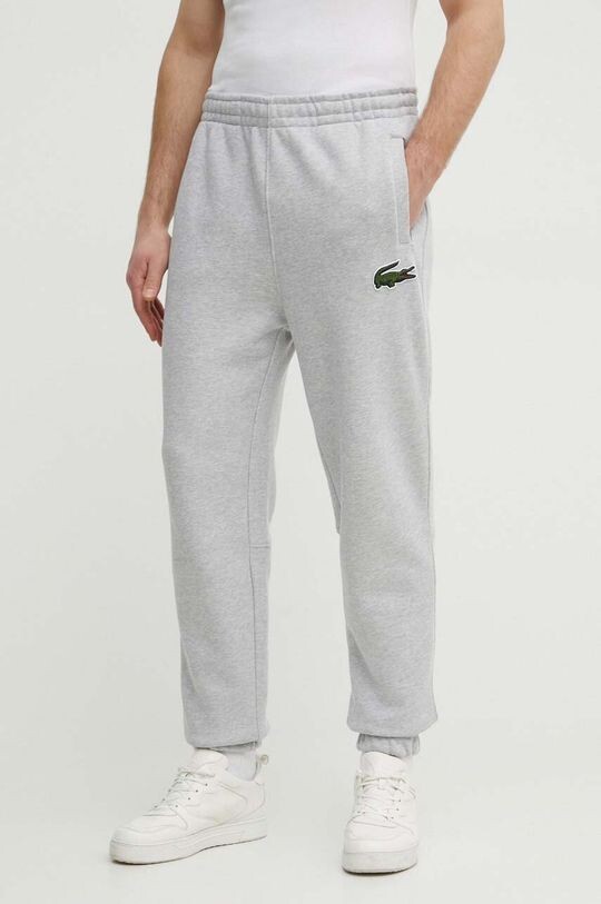 

Спортивные брюки из хлопка Lacoste, серый