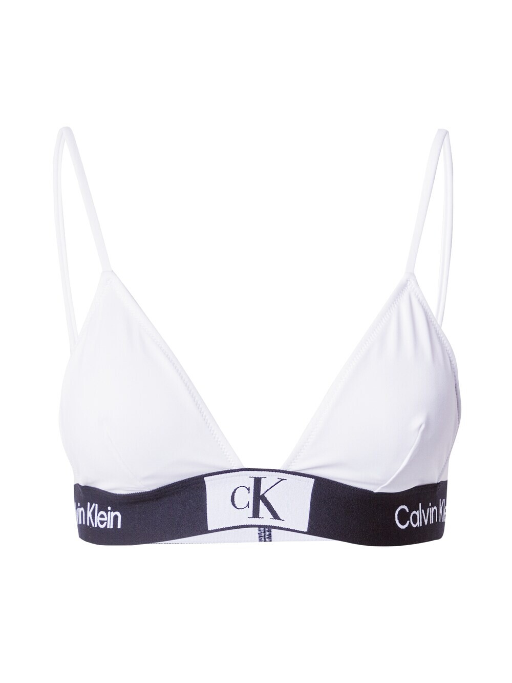 

Треугольный топ бикини Calvin Klein, белый