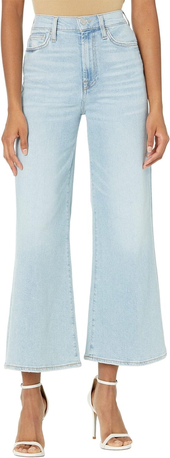 

Джинсы Luxe Vintage Ultra High-Rise Cropped Jo in Wild Fleur 7 For All Mankind, цвет Wild Fleur