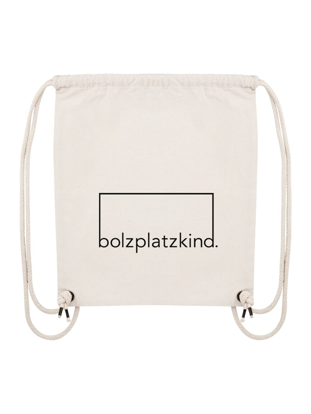 

Спортивная сумка Bolzplatzkind, натуральный белый