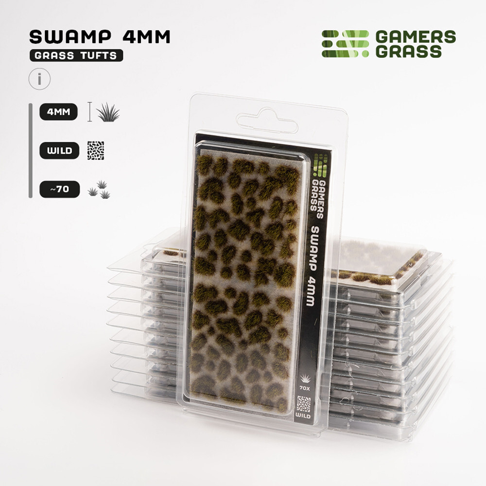 

Аксессуары Gamers Grass Gamers Grass Tufts: Swamp - Wild 4mm