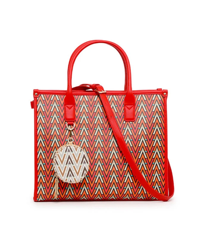 

Сумочка Тоника весенне летняя коллекция Valentino By Mario Valentino, красный