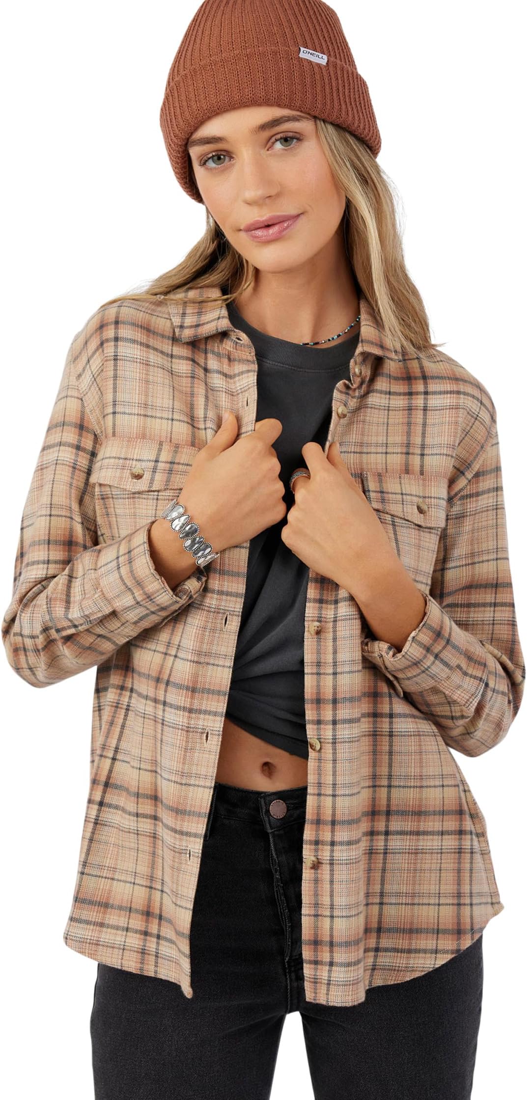 

Рубашка O'Neill Nash Flannel, цвет Sienna